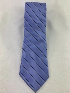 Corbatas azules a rayas DKNY - Imagen 1 de 3