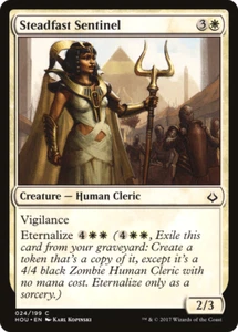 STEADFAST SENTINEL ~mtg NM-M Hour of Devastation Com x4 - Picture 1 of 1