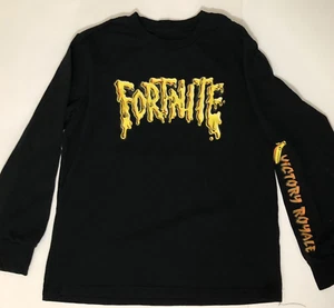 Boys 10/12 Fortnite T-shirt Long Sleeve Victory Royale - Picture 1 of 5