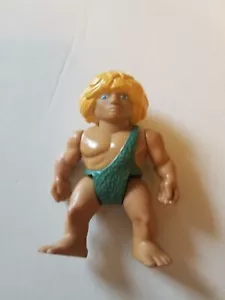 1987 PLAYSKOOL DEFINITELY DINOSAURS ZORG CAVEMAN TOY LOOSE - Picture 1 of 4