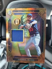 2023 Panini Chronicles Gold Standard Jersey RC Card of Michael Busch - Dodgers