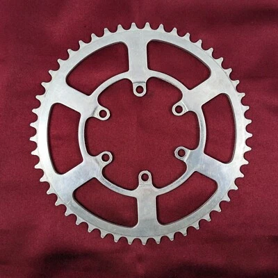 Vintage TA Specialites 49t Premium Chainring 6 Bolt 80 BCD C9 - Image 1 of 4