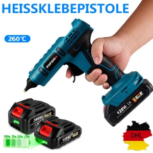 Für 18V Makita Heißklebepistole Akku Heissklebepistole Bastel Klebepistole 260℃ - Bild 1 von 22