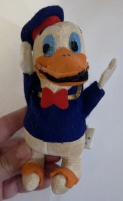 De colección 1966 Pato Donald Woolikin Disney - Raro Foto 1 de 4