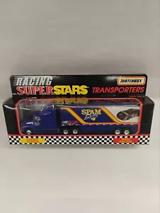 SPAM RACING # 9 FORD AEROMAX LTD ED RACING SUPERSTARS TRANSPORTERS MATCHBOX - Picture 1 of 6