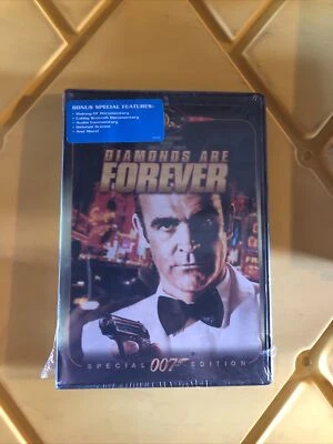 Diamonds Are Forever (DVD, 2000) RARE 1971 JAMES BOND 007 BRAND NEW - Image 1 of 4
