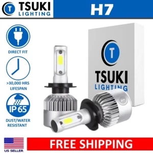 TSUKI FC H7, 1999-2016 Porsche Boxster LED Headlight Bulbs, Low-Beam 6000K - Picture 1 of 5
