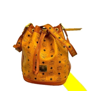 MCM Dessau Visetos Bucket Bag aus beschichtetem Canvas mit Kordelzug NEUWERTIG 1.150 $ - Bild 1 von 7