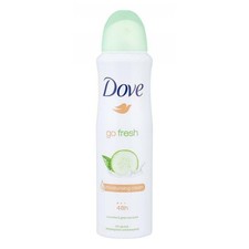 6 PZ x DOVE GO FRESH DEODORANTE SPRAY PROFUMO CETRIOLO E TE' VERDE 150 ML