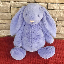 14” Large BASHFUL BLUEBELL BUNNY JELLYCAT Rabbit Stuffed Animal Plush EUC HTF
