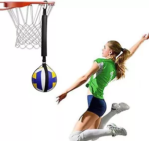 Volleyball Spike Trainer Adjustable Volleyball Training Equipment Aid Solo Volle - Picture 1 of 2