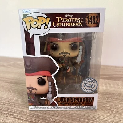 FUNKO POP! CAPTAIN JACK SPARROW #1482 | PIRATES OF THE CARIBBEAN | Disney Movie - image 1 of 4