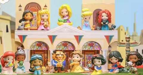 POP MART Disney Princess Fairy Tale Friendship Series Blind Box Figure Toy Cover