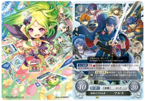 Fire Emblem 0 Cipher Sealed Promo & Foil Marker - Nowi & Marth - P16-001PR - Picture 1 of 2