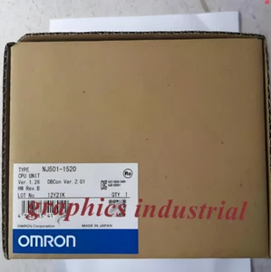 New Original Omron NJ501-1520 CPU Unit Module NJ501 1520 NJ501-1520 UPS/DHL - Picture 1 of 4