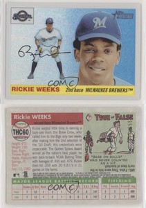 2004 Topps Heritage Chrome Refractor /555 Rickie Weeks #THC60