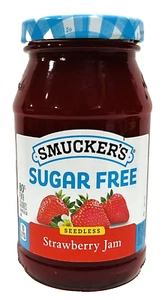 Smucker's Sugar-Free Seedless Strawberry Jam 12.75 oz  Smuckers - Picture 1 of 1