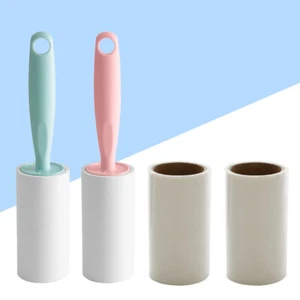 10pcs Lint Roller Set Pet Hair Roller Sticky Roller Clothes Roller Brush - Picture 1 of 11