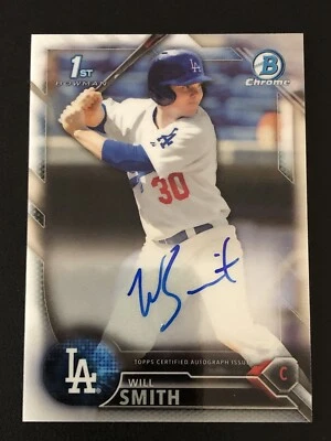 2016 Bowman Chrome Will Smith Draft Autograph Rookie Card 🔥🔥🔥 - Image 1 of 4