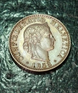 SVIZZERA LOTTO MONETE 20 RAPPEN - Foto 1 di 6