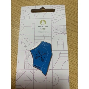 Paris Olympics 2024 Tennis Pin Badge VIP Limited Japan Blue commemorative gift - Picture 1 of 4