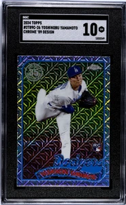 Topps Yoshinobu Yamamoto Ch. 2024 '89 SGC 10 - Imagen 1 de 2