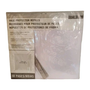 K & Company 10 Seiten Schutzfolien Sammelalbum 12" x 12" Album Minen - Bild 1 von 4