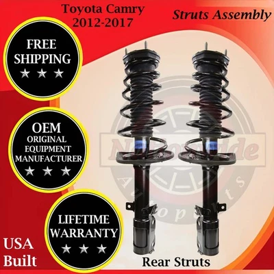 Monroe Genuine OEM Rear Struts For 2012-2017 Toyota Camry Lifetime Warranty - Изображение 1 из 4