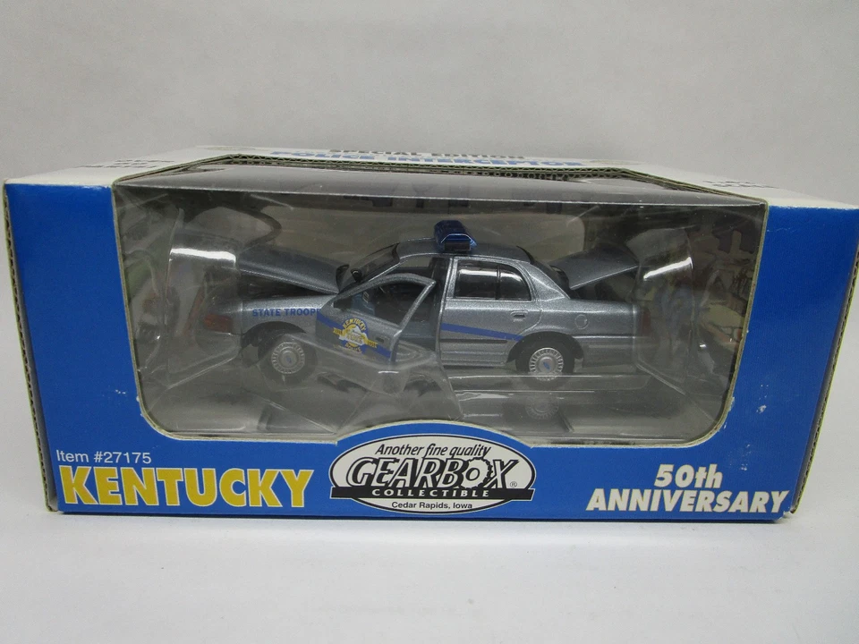 Gearbox 1998 Ford Crown Victoria Diecast 1:43 Scale Kentucky State Police - Image 1 of 4