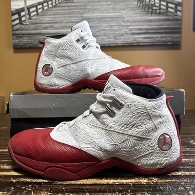 Talla 14 - RARO Jordan 12.5 Team Blanco Varsity Red Black Bulls Jump Man Caja Original Foto 1 de 4