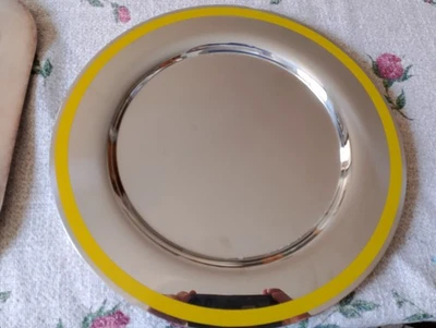 Vassoio acciaio Krupp  vintage anni '70/80  - Immagine 1 di 3