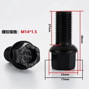 20pcs Wheel Lug Bolts Screws for Audi VW Skoda Bestune M14x1.5 Hex 17mm  - Picture 1 of 8