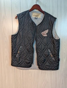 Honda Racing Troy Lee Designs Reversible Fleece Vest Mens Size Medium Flaw - Picture 1 of 11