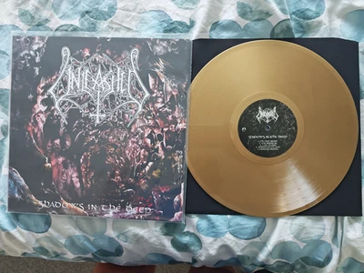 UNLEASHED SHADOWS IN THE DEEP 12"GOLD VINYL LP NEW - Image 1 of 2