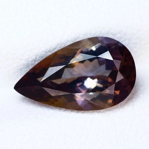 2.80 Ct IF Charming Pear Cut 12 X 7 mm 100% Natural Green Blue Tanzanite - Picture 1 of 5