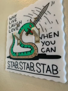 Placca interruttore luce serpente stabby, coperchio presa, piastra parete, arredamento casa - Foto 1 di 4