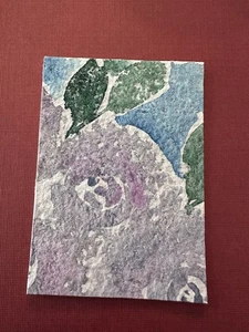 ACEO Original  Art watercolor and ink  Card Abstract Art , Fashion Watercolor - Picture 1 of 1