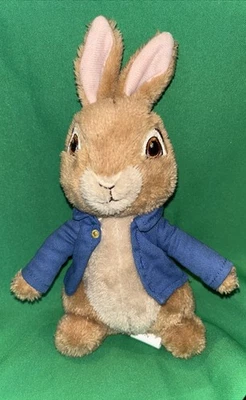 Peter Rabbit 毛绒 兔子 9 英寸 二手 无撕裂或污渍  — 第 1/4 张图片