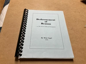 Dethronement of Reason...spiral bound book by Wint Capel...1996 - Picture 1 of 2