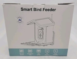 NEU Smart Vogelhaus Futterhaus solarbetrieben mit KI Vogelkennung - Bild 1 von 9