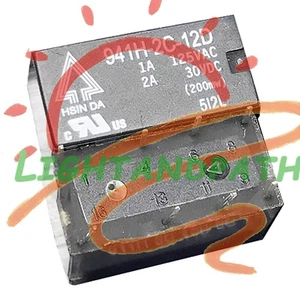1Pce 941H-2C-12D 12VDC Signal Relays 1A 250VAC 8Pins #Li - Picture 1 of 1