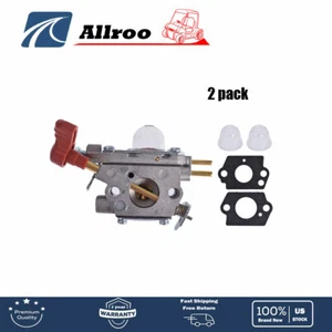For Craftsman 753-06288 String Trimmer Carburetor Kit For Zama C1U-P27 2 Pack - Picture 1 of 7
