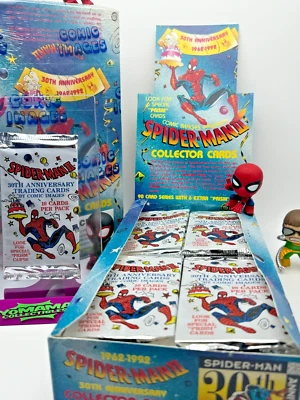 Imágenes de cómics de Marvel Spider-Man 2 30 aniversario CCG 1992 de colección 1 x paquete + REGALO Foto 1 de 4