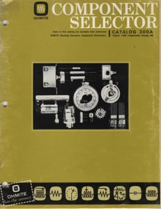 OHMITE COMPONENT SELECTOR MANUAL 1969 - Imagen 1 de 1