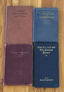 4 antike Englisch/Kompositionsbücher: Gymnasialhandbuch & praktische Übungen - Bild 1 von 20