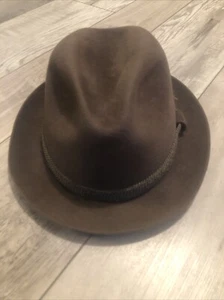 Dobbs Fifth Avenue New York Fedora Hat, Brownish, 7 - Picture 1 of 9