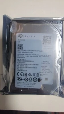NEW ST5000LM000 Barracuda SEAGATE 5TB 2.5" 5400 RPM 128MB SATA Hard Drive - Image 1 of 3