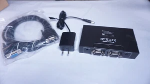 Monoprice 1x2 VGA Splitter with Audio, 500MHz P/N 15649 - Picture 1 of 6
