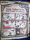 Vintage Ann Arbor New 1981 Guide To Dining October 1981
