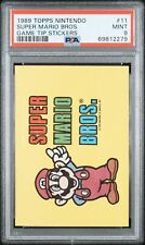 1989 Topps Nintendo Game Tip Stickers 11 Super Mario Bros. PSA 9